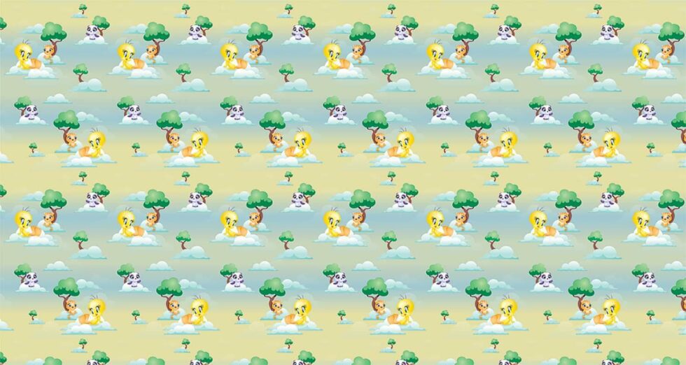 CODE WB2097 | LOONEY TUNES MURAL WALLPAPER - Image 2