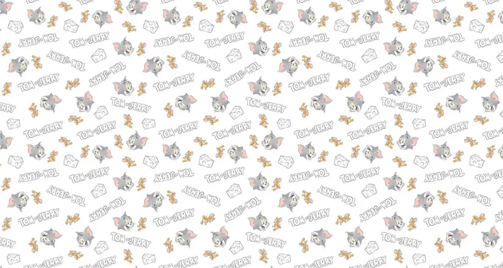 CODE WB2103 | TOM AND JERRY MURAL WALLPAPER - Image 2