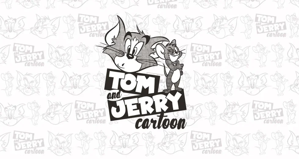 CODE WB2105 | TOM AND JERRY MURAL WALLPAPER - Image 2