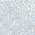 LOONEY TUNES, VINYL FABRIC TEXTILE Wall Mural in Different Texture, Code WB2107. It is produced as ONE PIECE WITHOUT JOINT.