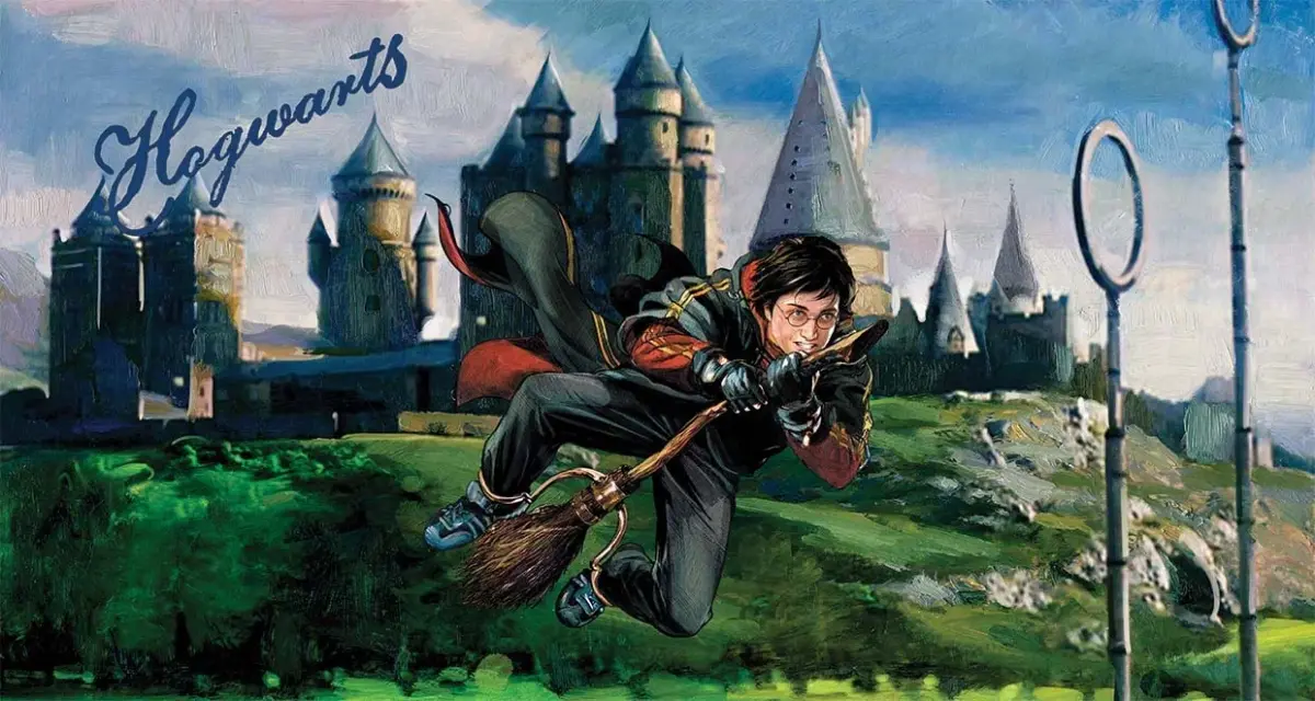 HARRY POTTER MURAL WALLPAPER, Available in Various Paper Texture, Code WB2112. 105 CM WIDE ROLL PANELS. - Image 1