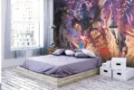 HARRY POTTER MURAL WALLPAPER, Available in Various Paper Texture, Code WB2114. 105 CM WIDE ROLL PANELS. - Image 2