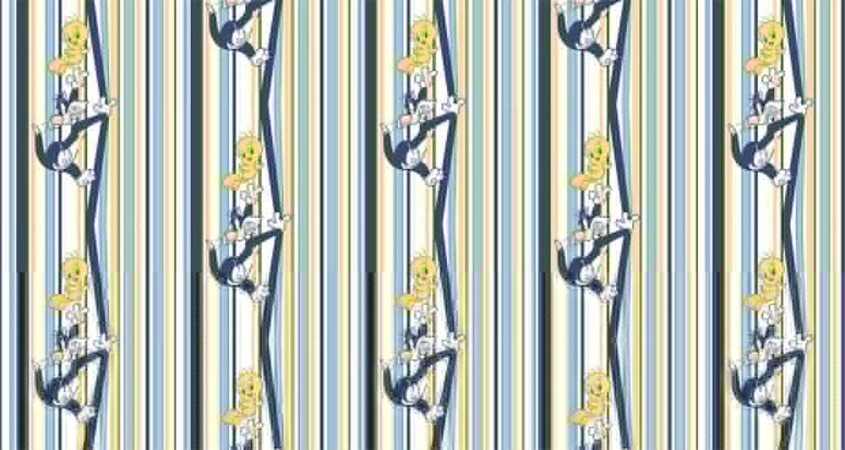 LOONEY TUNES MURAL WALLPAPER, Available in Various Paper Texture, Code WB2129. 105 CM WIDE ROLL PANELS. - Image 1