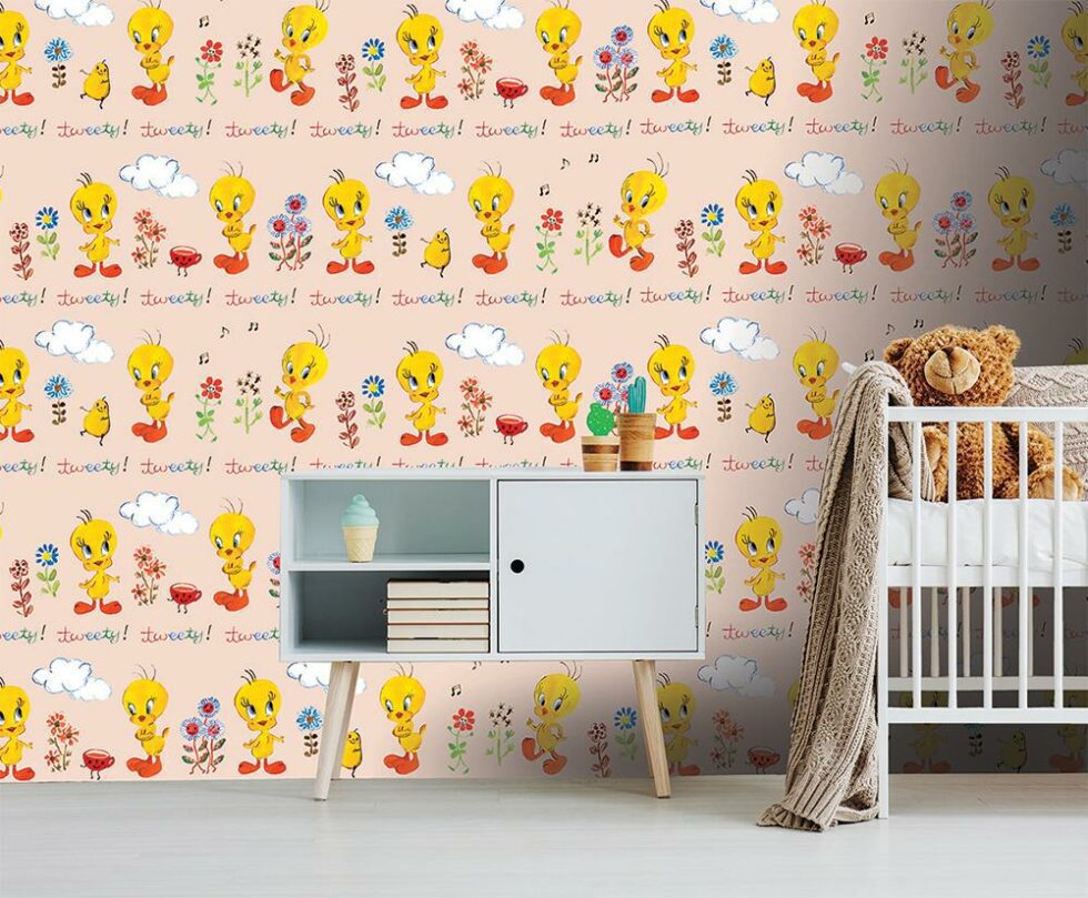 CODE WB2132 | LOONEY TUNES MURAL WALLPAPER