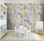 LOONEY TUNES MURAL WALLPAPER, Available in Various Paper Texture, Code WB2135. 105 CM WIDE ROLL PANELS. - Image 2