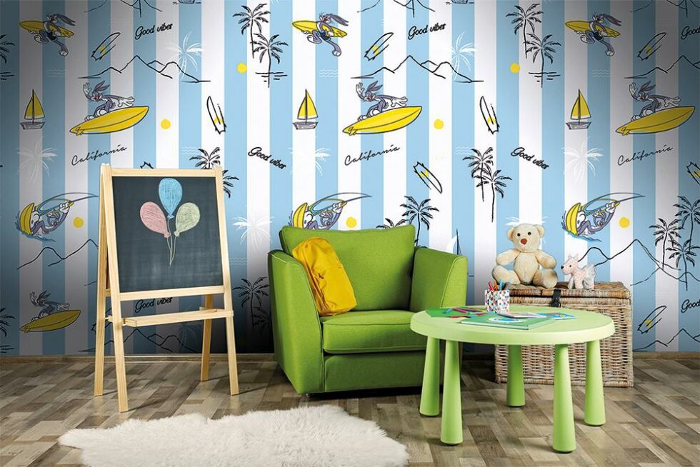 CODE 2143 | LOONEY TUNES MURAL WALLPAPER