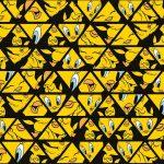 LOONEY TUNES, VINYL FABRIC TEXTILE Wall Mural in Different Texture, Code WB2144. It is produced as ONE PIECE WITHOUT JOINT.