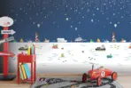 MURAL WALLPAPER, Available in Various Paper Texture, Code WB2158. 105 CM WIDE ROLL PANELS. - Image 2
