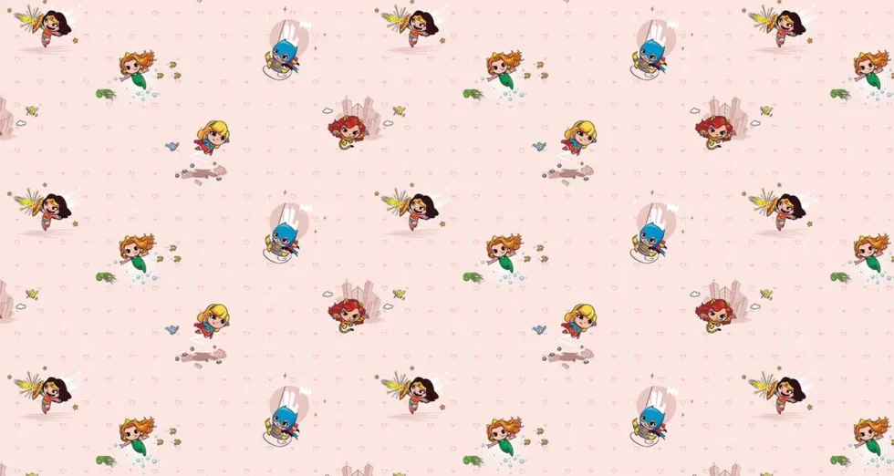 CODE WB2163 | DC SUPER FRIENDS MURAL WALLPAPER - Image 2