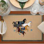 Orange Placemat Collection. Code ASK2112