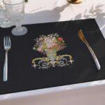 Black Placemat Collection. Code ASK2116