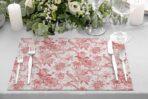 Red Placemat Collection. Code ASK2133