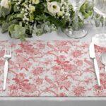 Red Placemat Collection. Code ASK2133