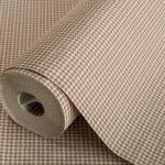 Plain Fine Textile Texture Pattern Wallpaper Brown Code 3718-3