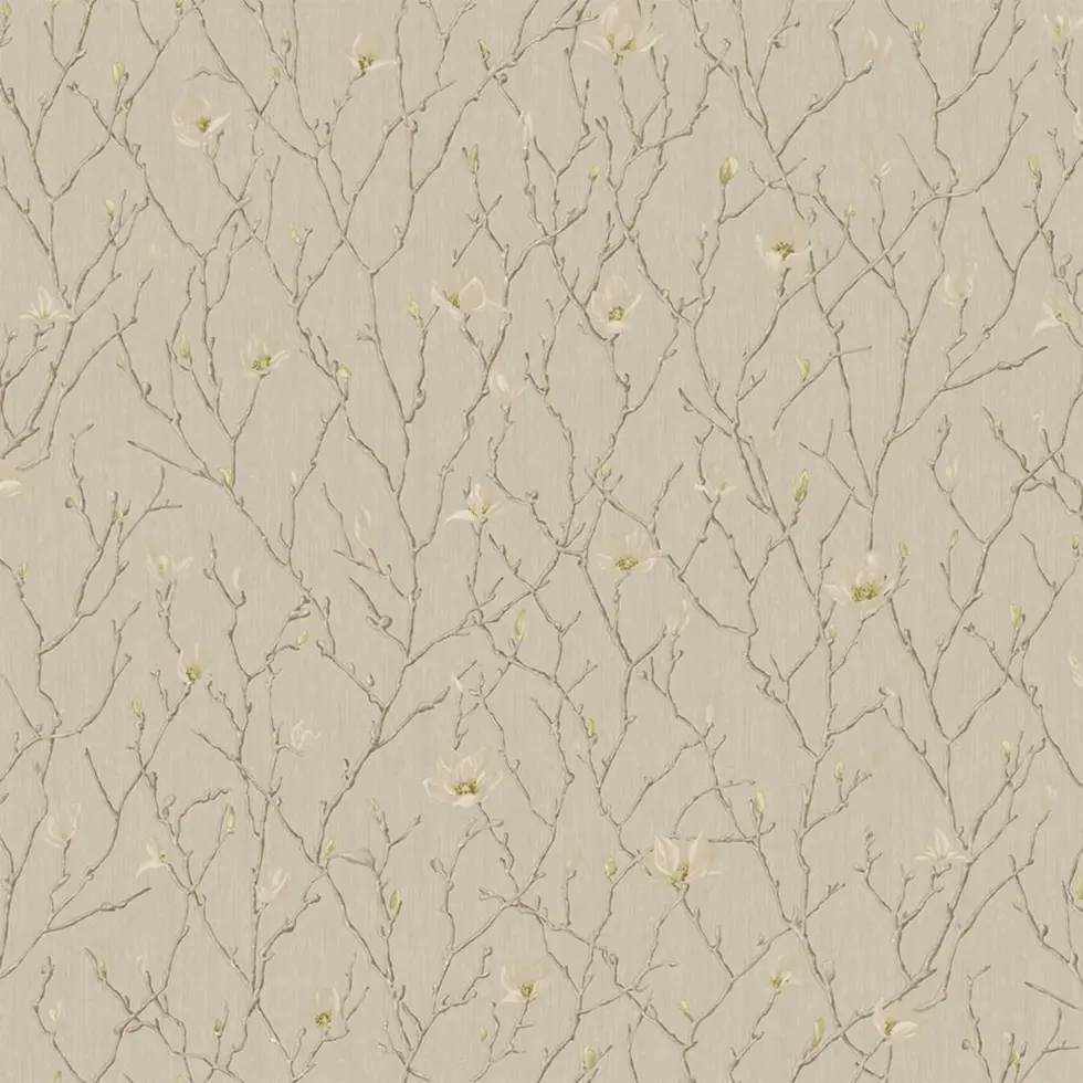 Branches of Tree in Blossom - flower motif wallpaper Beige Code 7800-3 - Image 5