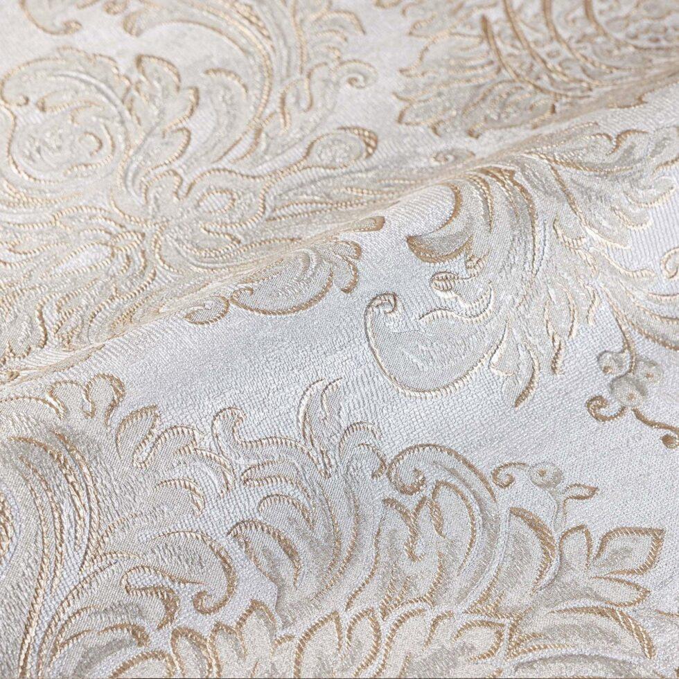 Rich baroque damask pattern wallpaper Beige Code 7807-1 - Image 3