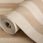 Striped Wallpaper Beige Code 3704-5