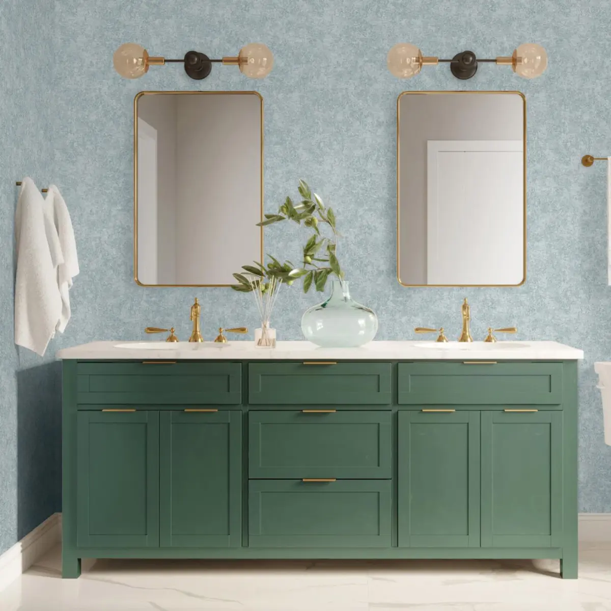 Classic Wallpaper Light Blue Code 9912-6 - Image 6
