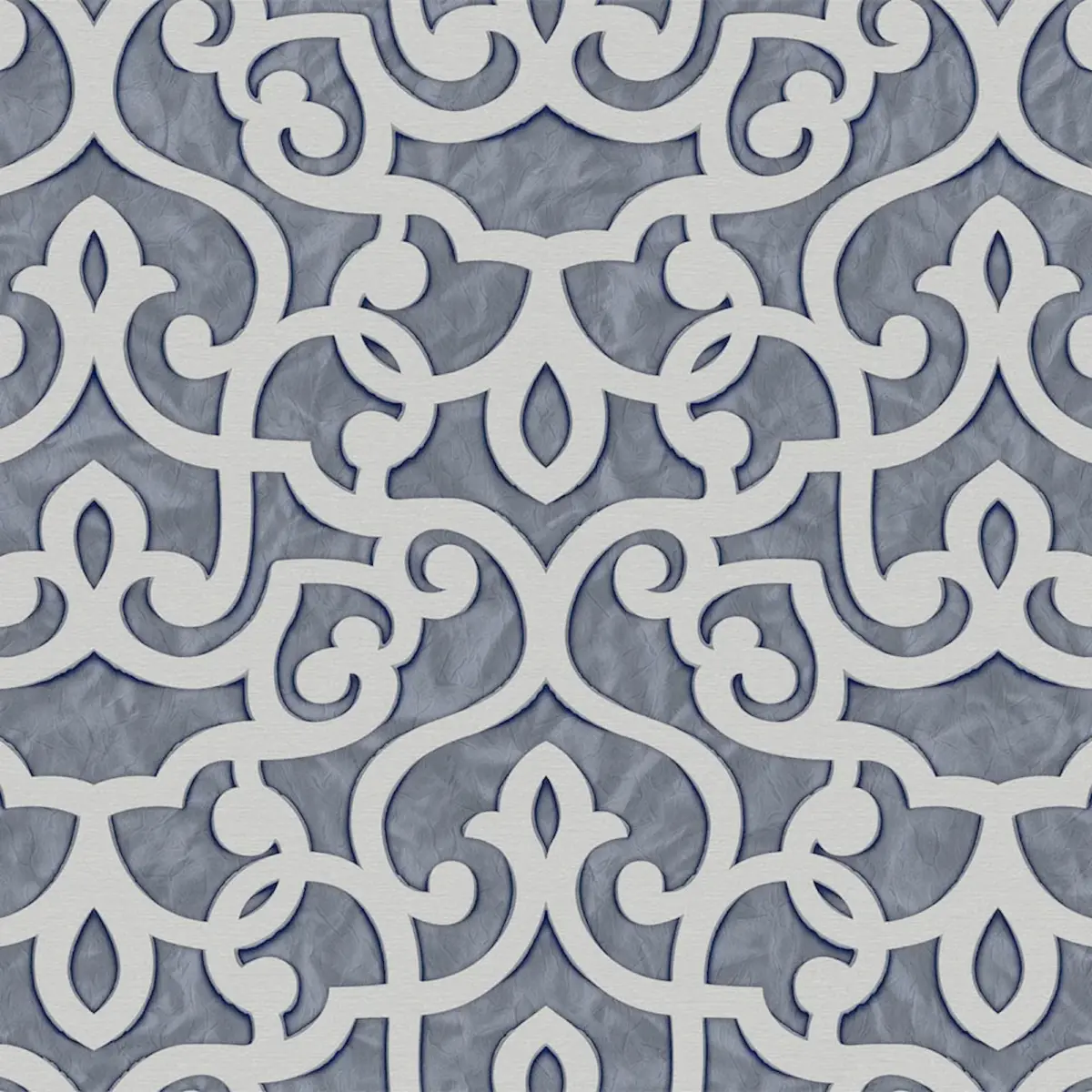 Bold neoclassical damask ornament wallpaper Black Code 7810-4 - Image 5