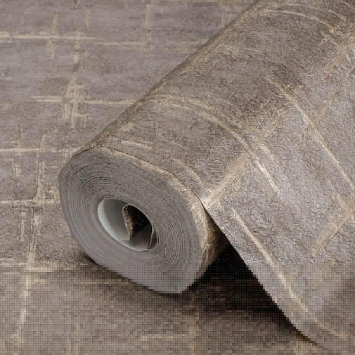 Texture and scratches modern pattern wallpaper Brown Code 7813-5 - Image 1