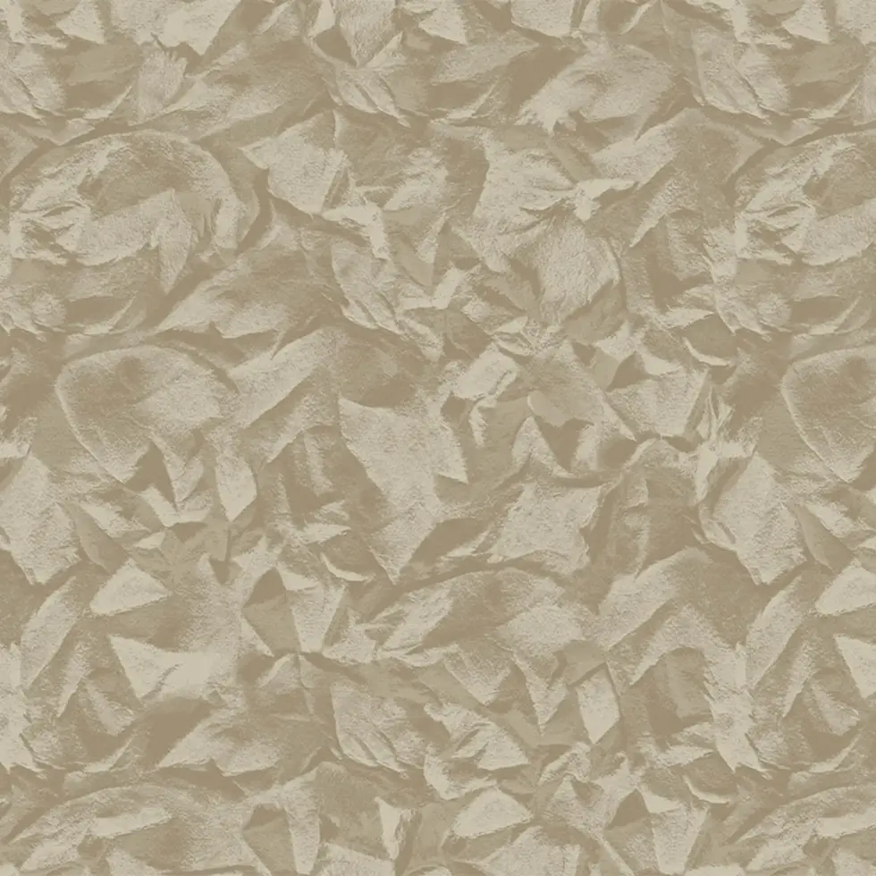 Abstract fabric folds inspired pattern wallpaper Brown Code 7806-3 - Image 3