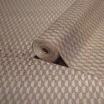 Hexagon Geometric Design Wallpaper Cream Code 23208-5