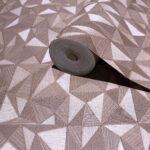 Geometric Modern Design Wallpaper Brown Code 23204-4