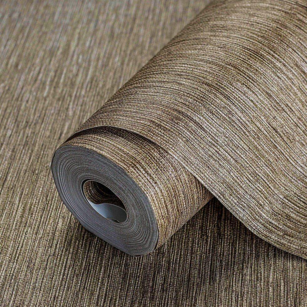Modern Striped Wallpaper Brown Code 1101-7