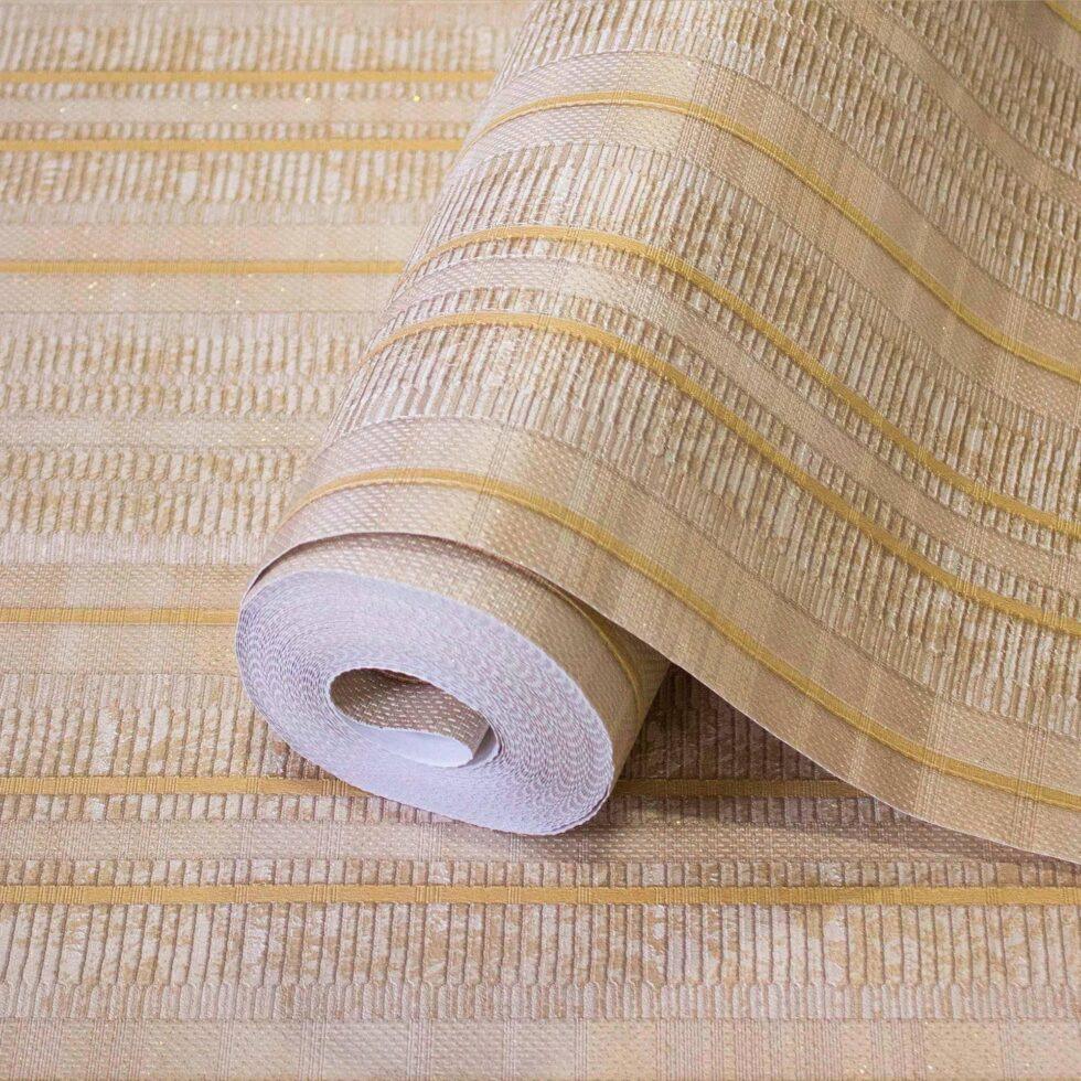 Striped Wallpaper Yellow Code 1208-4