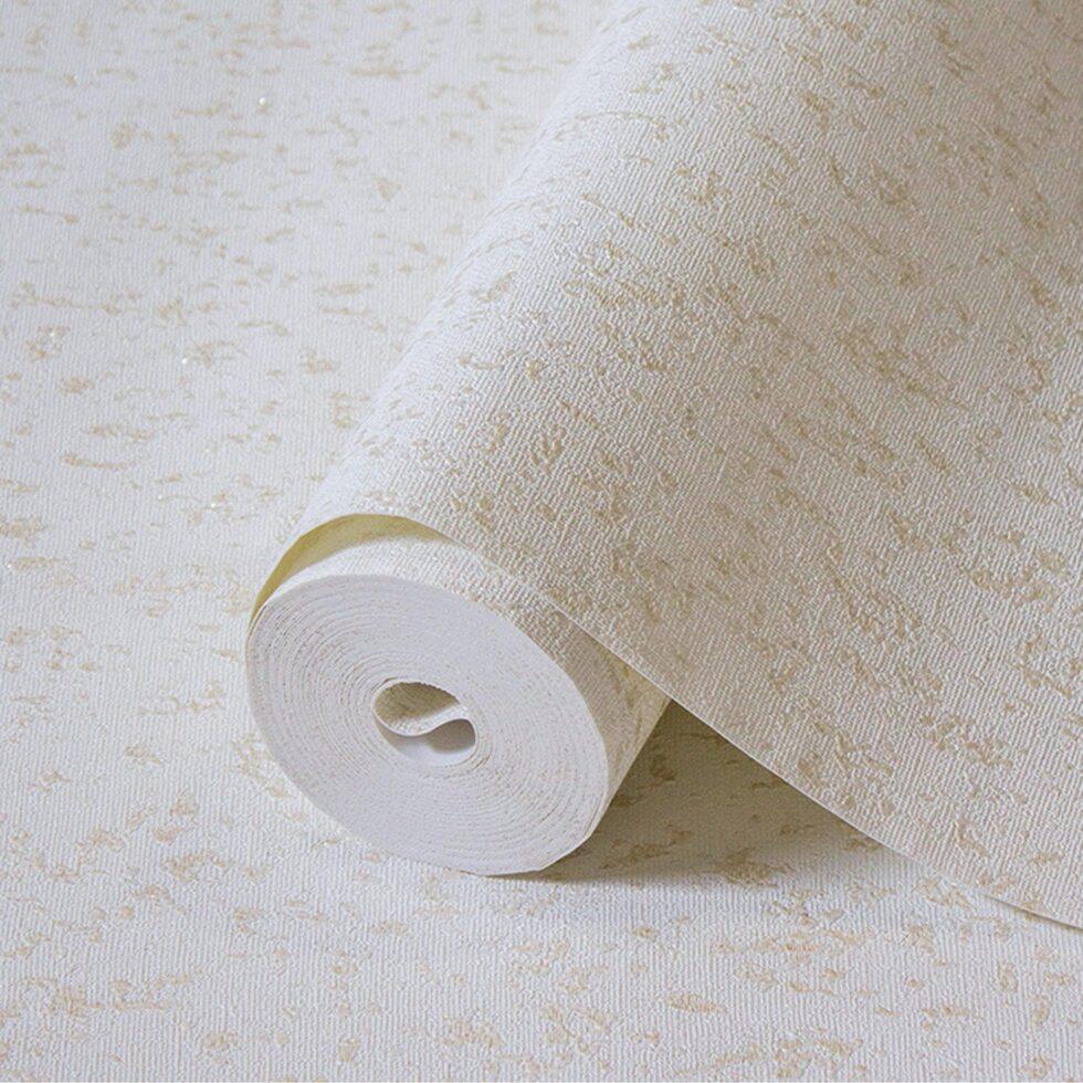 Classic Plain Wallpaper Cream Code 1410-2