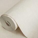 Rough Wool Tweed Texture Inspired Wallpaper Cream Code 3712-1