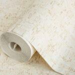 Cork Texture Inspired Modern Wallpaper Cream Code 3709-1