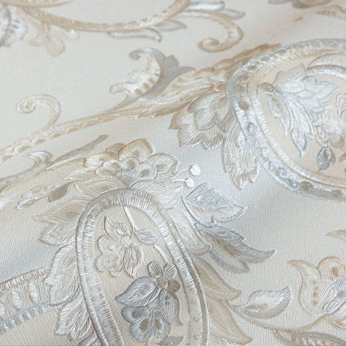 Shawl Pattern Wallpaper Cream Code 9903-1 - Image 4