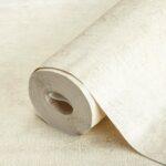 Classic Plain Wallpaper Cream Code 9908-2