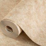Rough Paint Texture Wallpaper Cream Code 3717-4