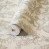 Classic Damask Design Wallpaper Cream Code 1407-2