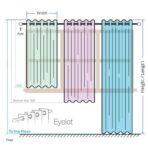 AdaHome Eyelet Curtains Collection Available in a Variety of Martials and Multicoloured - Code P200 - Image 8