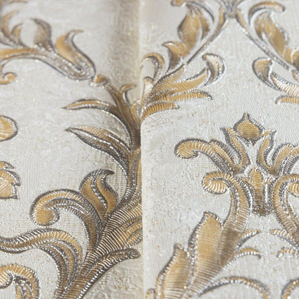 Damask Design Wallpaper Yellow Code 1401-6 - Image 3