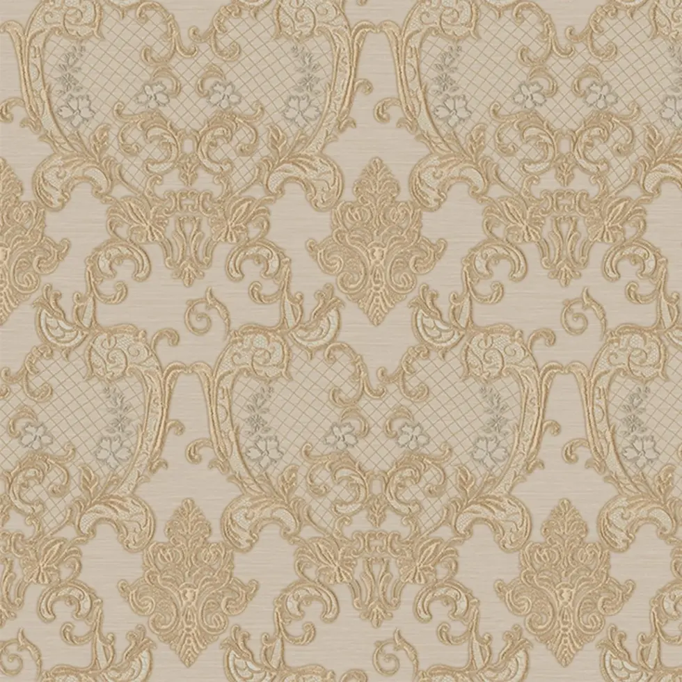 Damask Design Wallpaper Brown Code 1411-4 - Image 3