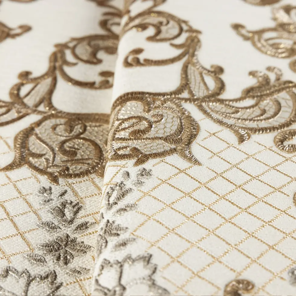 Damask Design Wallpaper Beige Code 1411-5 - Image 4