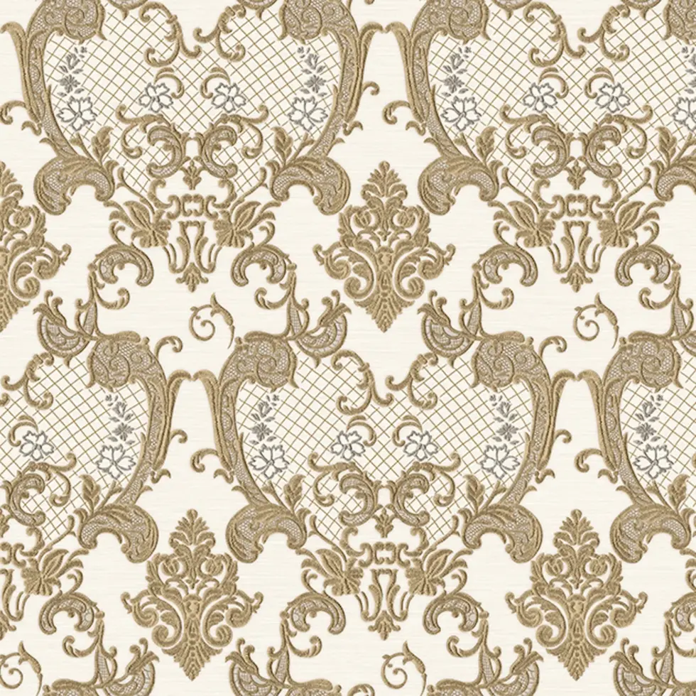 Damask Design Wallpaper Beige Code 1411-5 - Image 5