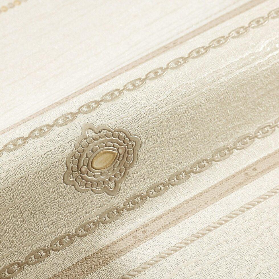 Classical Striped Wallpaper Cream Code 1309-2 - Image 4