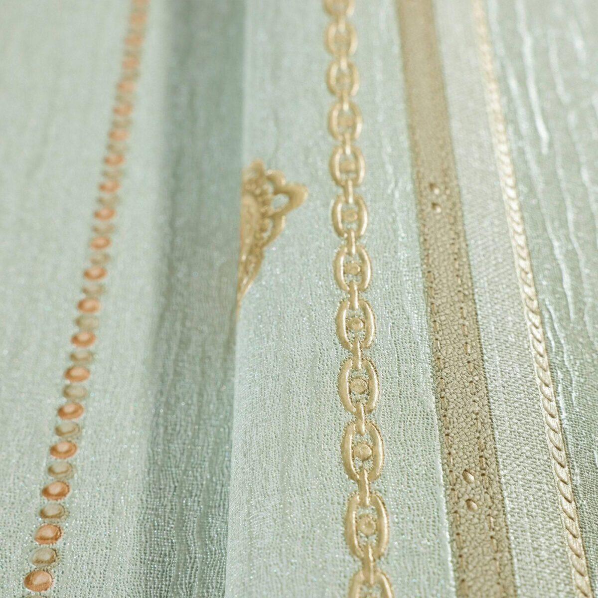 Classical Striped Wallpaper Green Code 1309-4 - Image 3