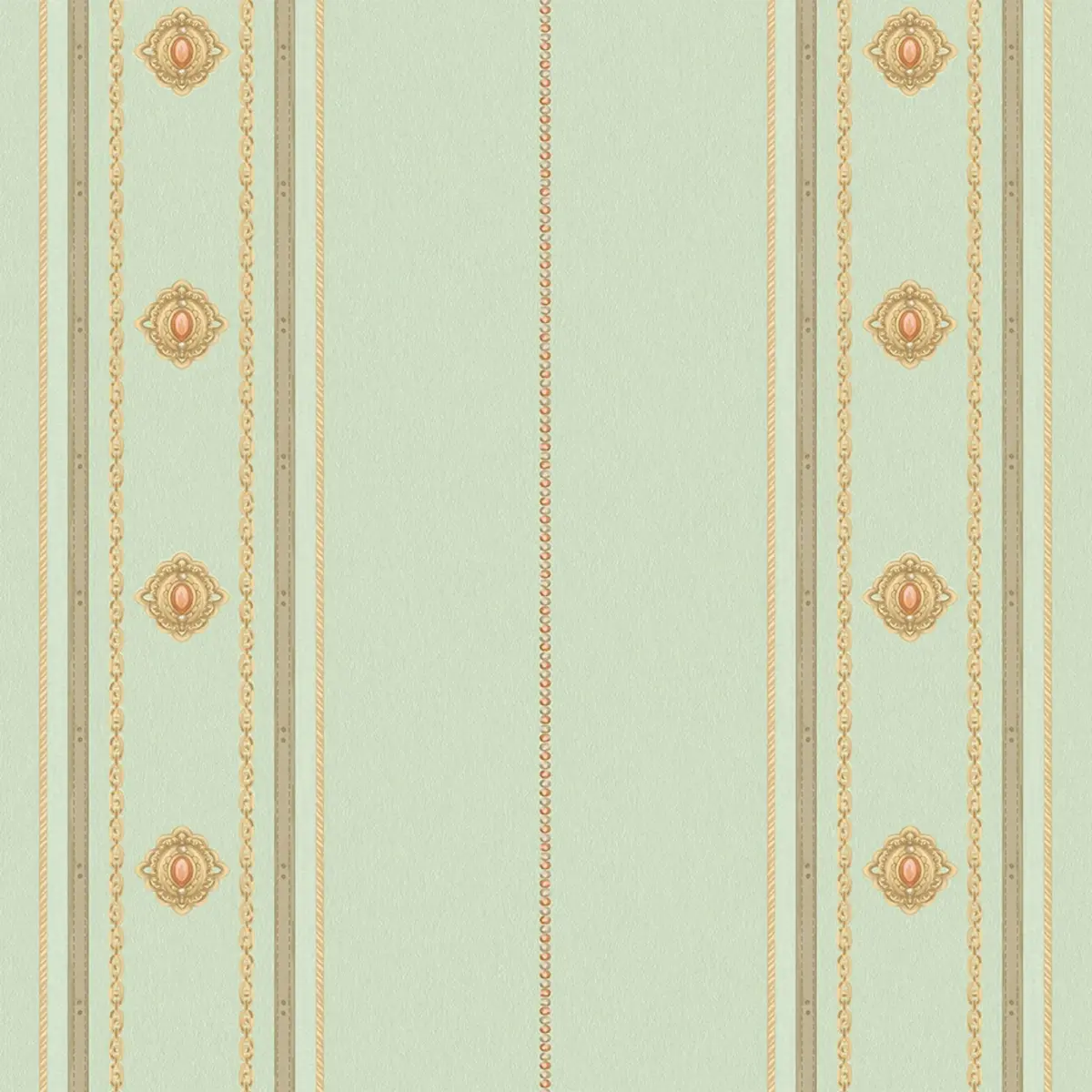 Classical Striped Wallpaper Green Code 1309-4 - Image 5