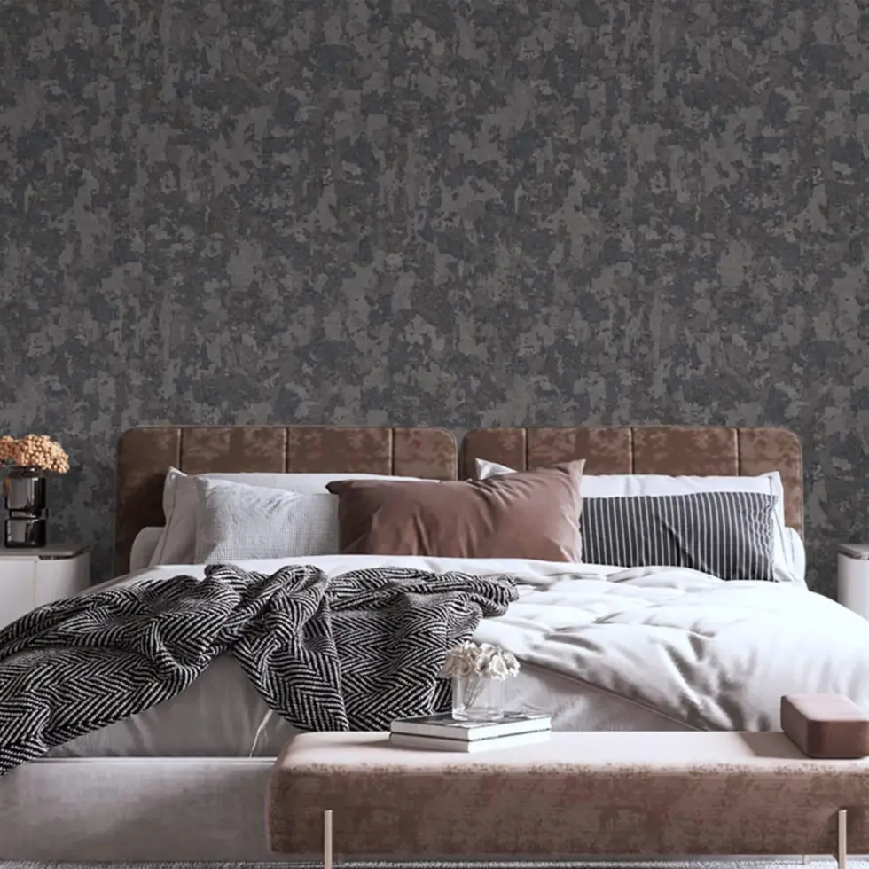 Split Color Design Wallpaper Black Code 1504-5 - Image 5