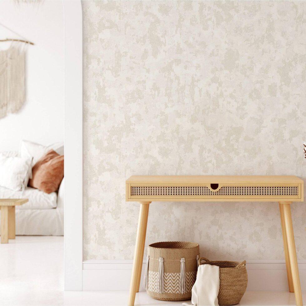 Split Color Design Wallpaper White Code 1504-1 - Image 6