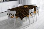Code TC114 - Table Cloth Collection Black, Yellow