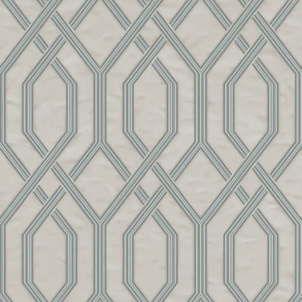 Modern Geometric Design Wallpaper Silver Code 1502-3 - Image 5