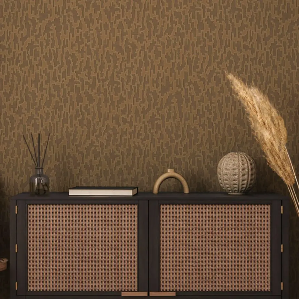 Modern Linear Wallpaper Brown Code 1510-4 - Image 6