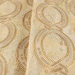 Wallpaper with stylized chain pattern Beige Code 7808-3 - Image 3